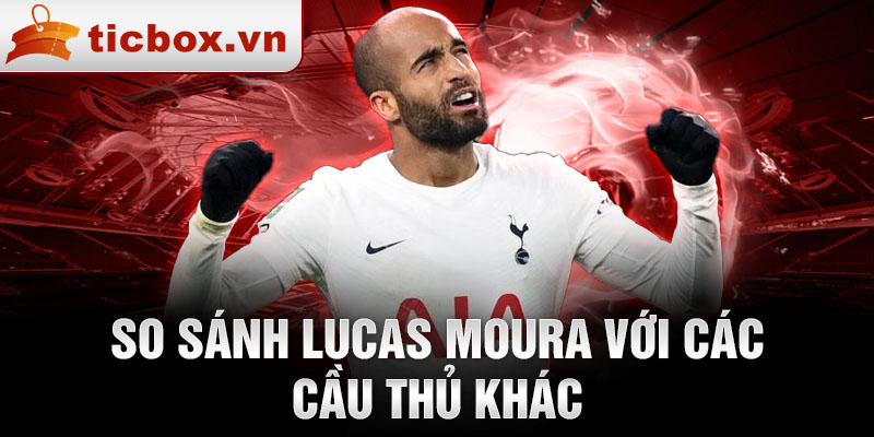 So sánh Lucas Moura với các cầu thủ khác